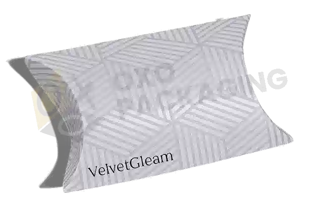 customized silver pillow boxes